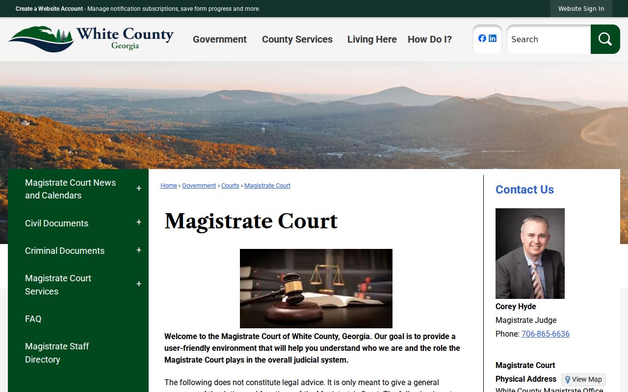 White County warrant jurisdiction for sex offender compliance